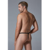 Allure Men G-string Dentelle Leopard Allure Noir